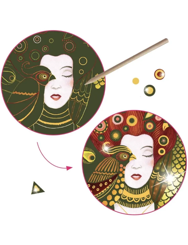 arte-inspired-by-musas-doradas-gustav-klint-djeco (2).webp