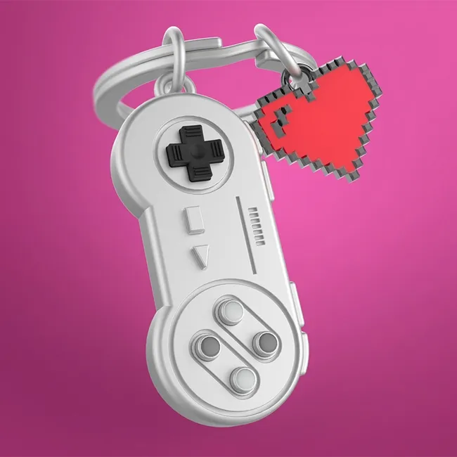 [MTM294-01] Metalmorphose - Chromé Games Controller Sleutelhanger