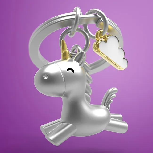 [MTM119] Metalmorphose - Porte-clés Licorne