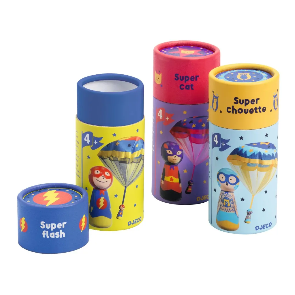 Parachutistes - Super Heroes assortiment