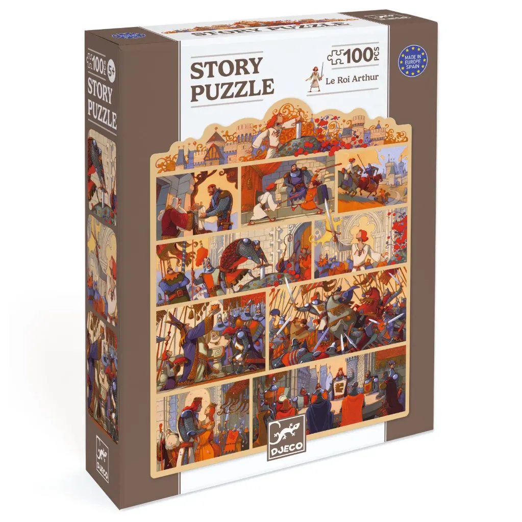 [DJ07054] Story Puzzle - Le roi Arthur 100pcs