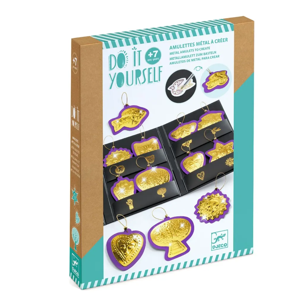 [DJ07980] DIY - Amulettes métal à créer - 