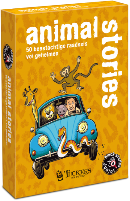 [TFF-883850] Black Stories Junior - Animal NL