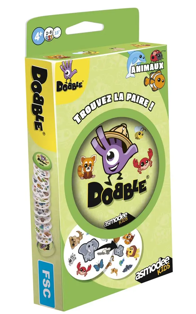 Dobble - Animaux (Eco blister)