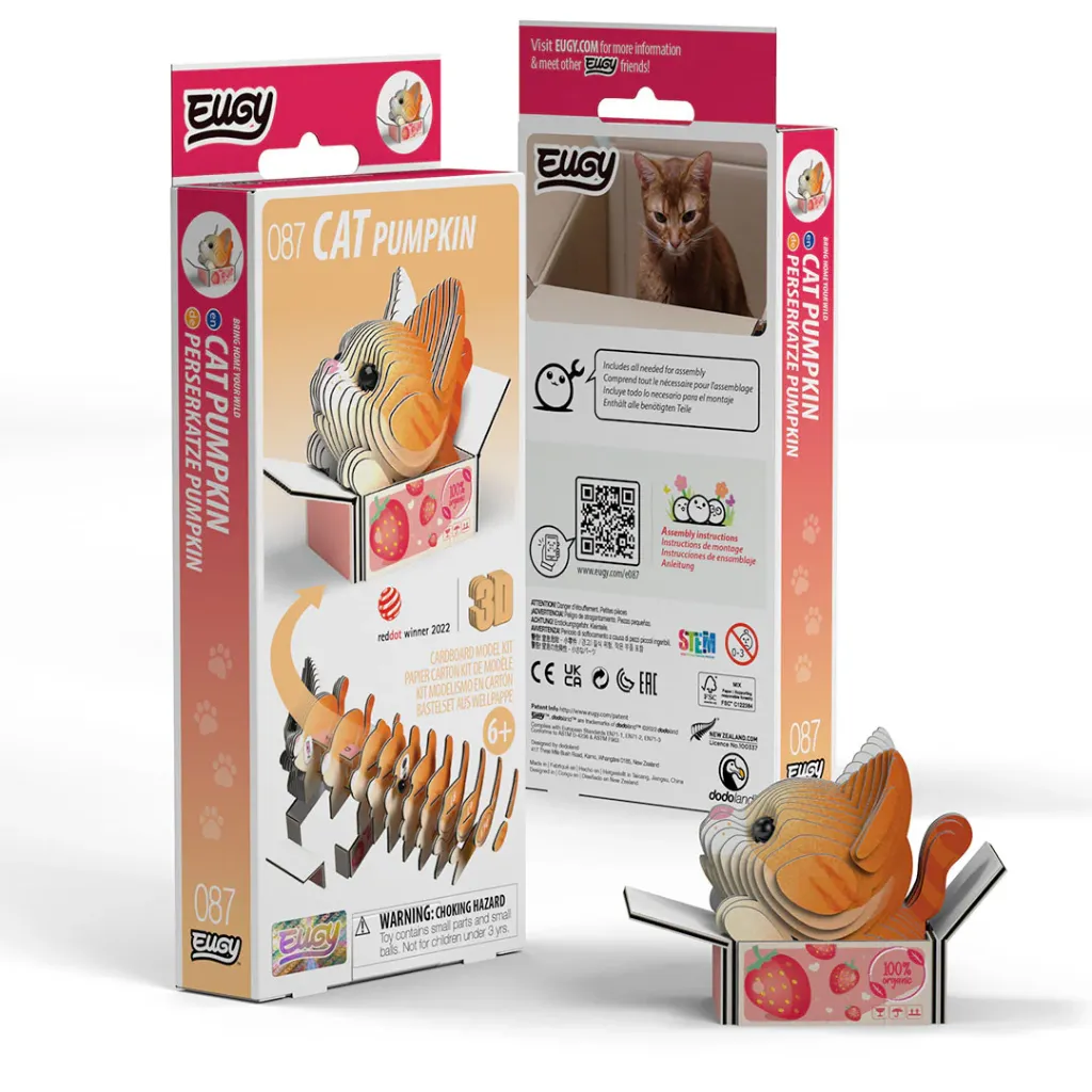 Eugy 087: Cat Pumpkin