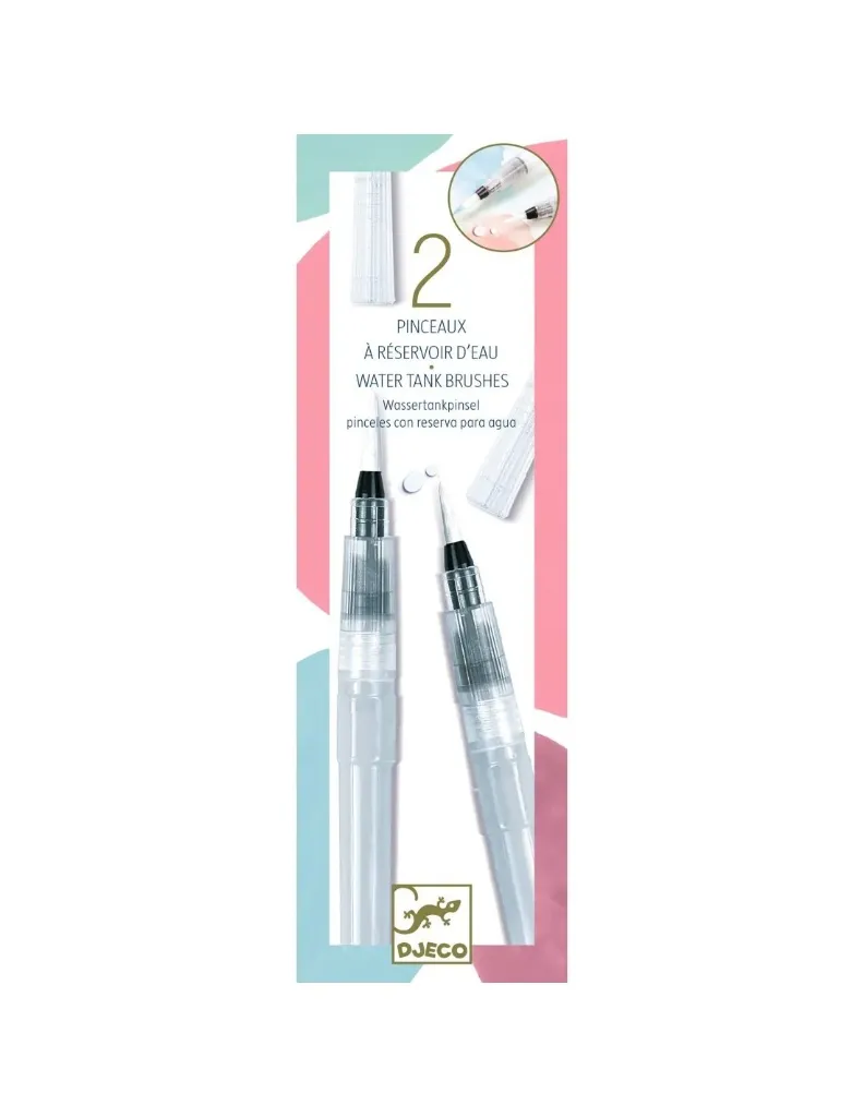 Pinceaux à réservoir d'eau