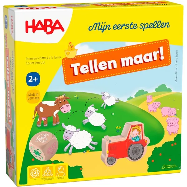 Haba - Mijn Eerste Spellen: Tellen maar! NL/FR