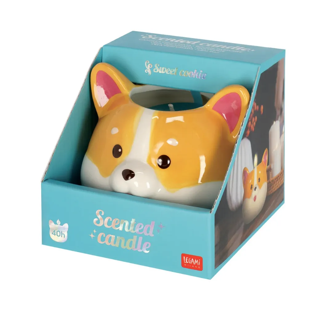 [CDL0007] Legami Scented Candle - Corgi