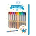 10 stylos gel classiques
