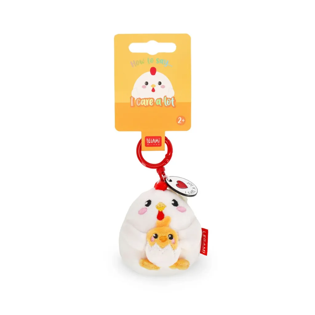 [SPK0011] Legami Tiny Super Soft - Poulet *I care a lot*