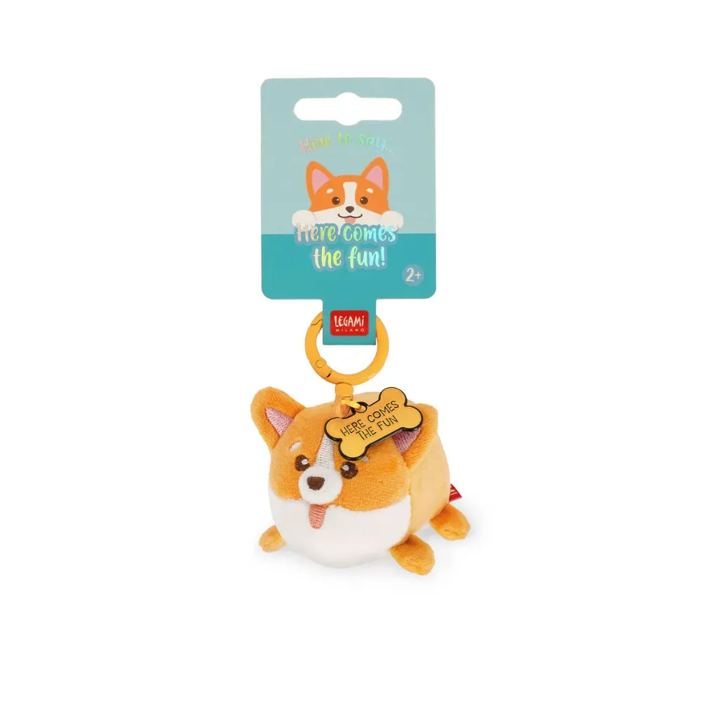 [SPK0005] Legami Tiny Super Soft - Corgi *Here comes the fun!*