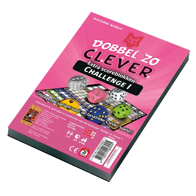 Dobbel zo clever - Challenge I Scoreblokken