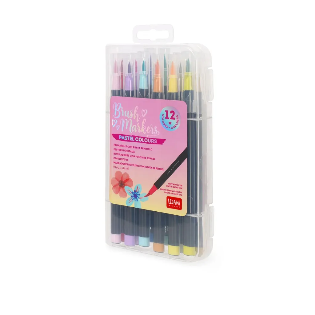 Legami Brush Markers - Pastel