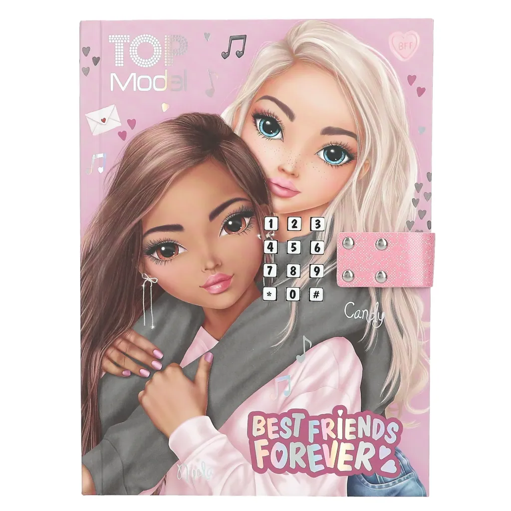 [13723] TOPModel -  Journal secret à code avec son - MY BFF