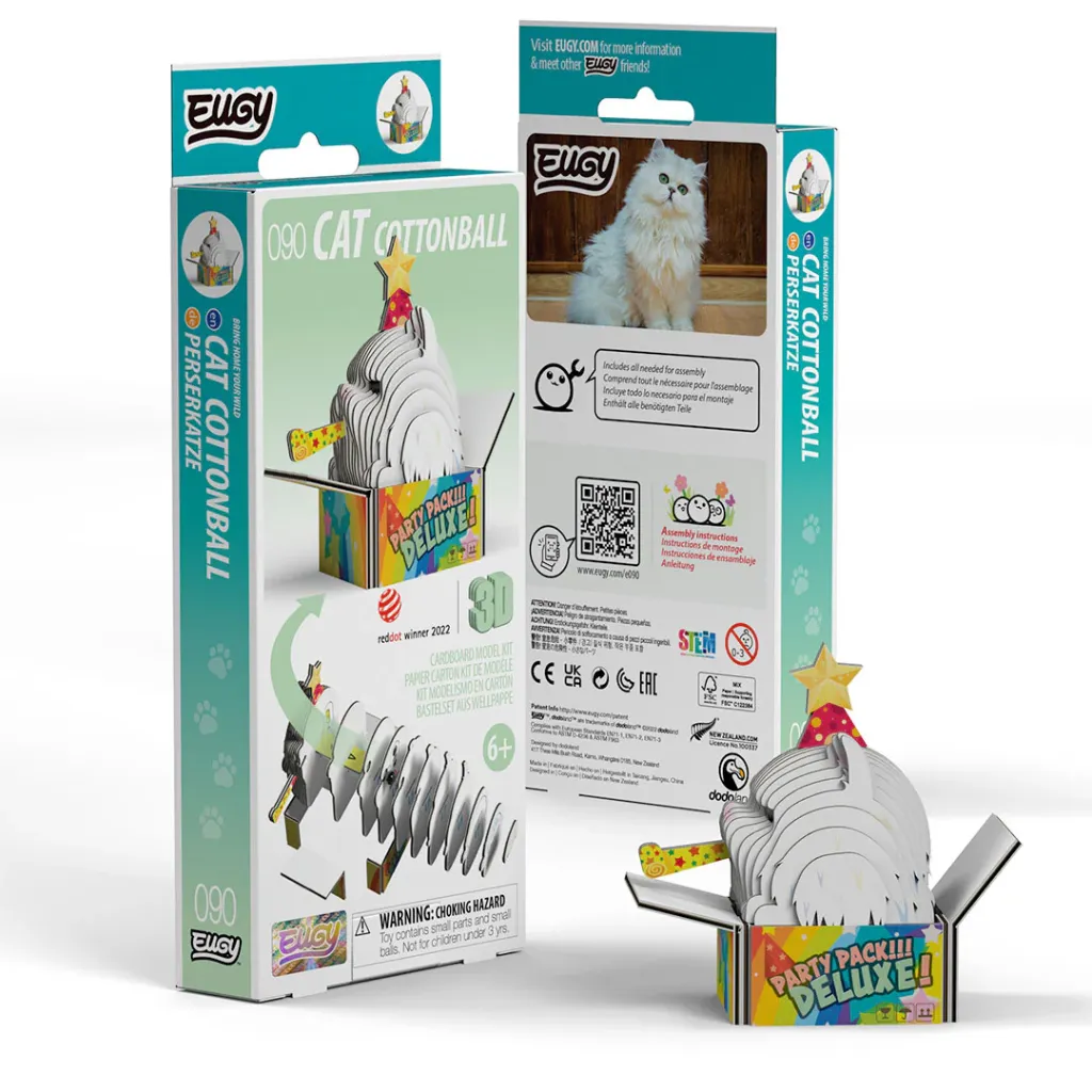 Eugy 090: Cat Cottonball