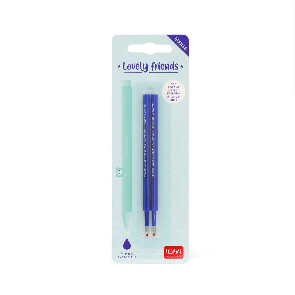 [REFCPP0002] Legami Lovely Friends - Refills Blue