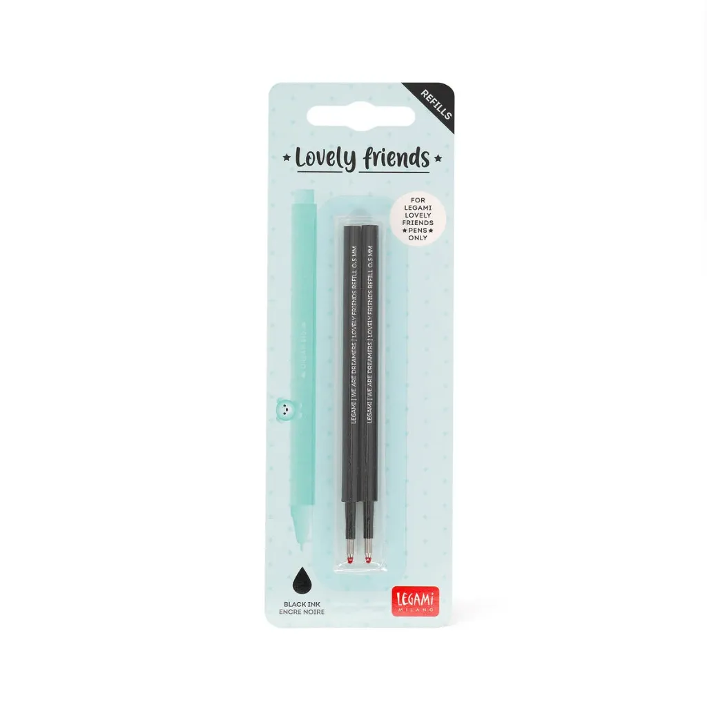 [REFCPP0001] Legami Lovely Friends - Refill Black