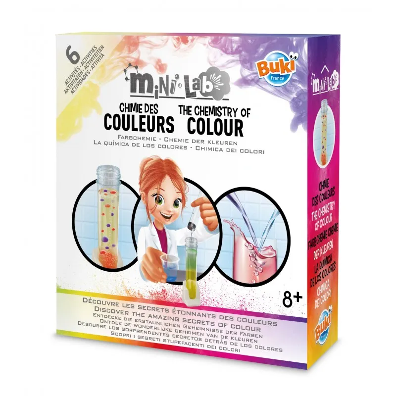 Buki - Mini Lab: Chemie der kleuren 8+