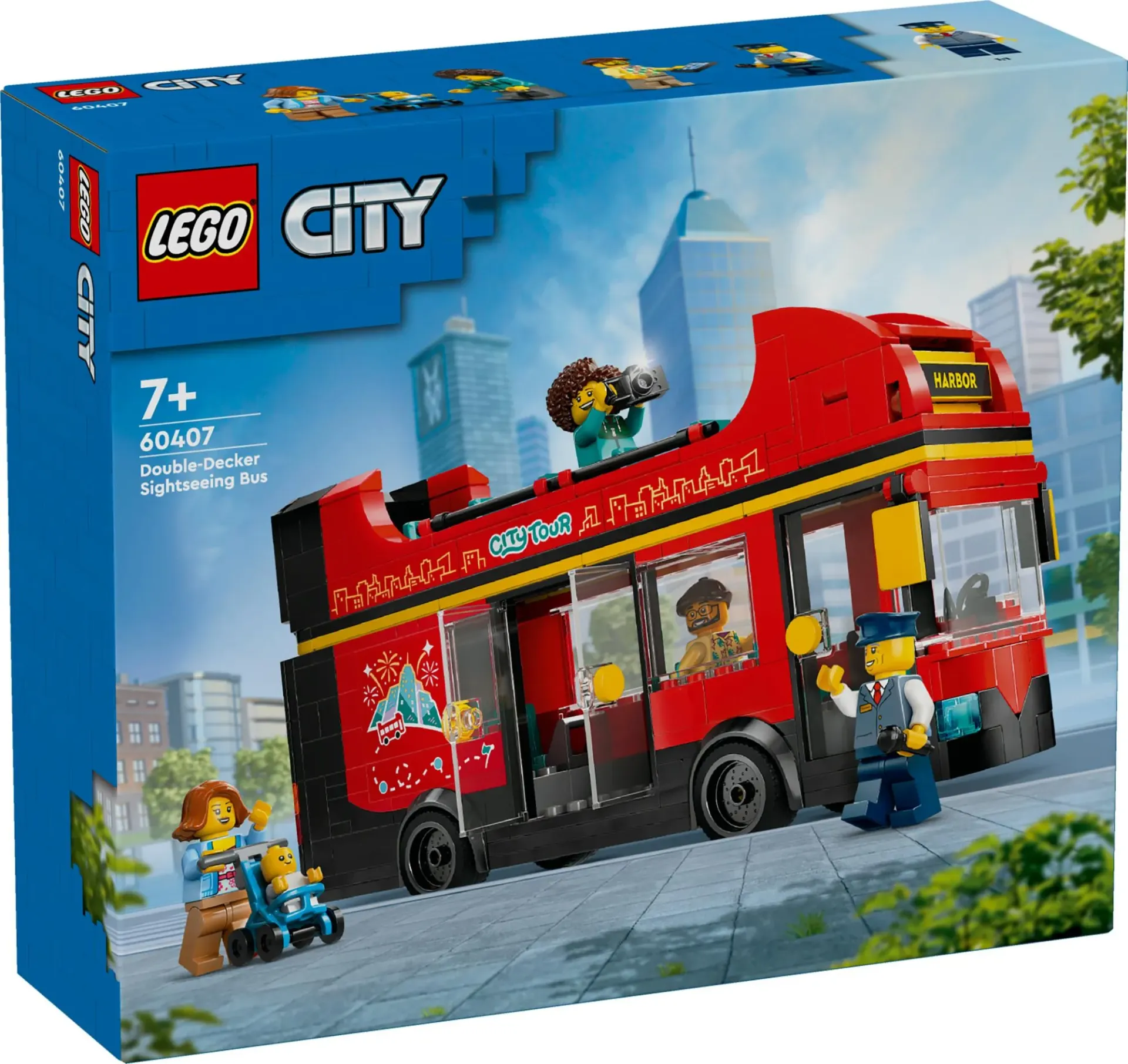 Lego City - Toeristische rode dubbeldekker