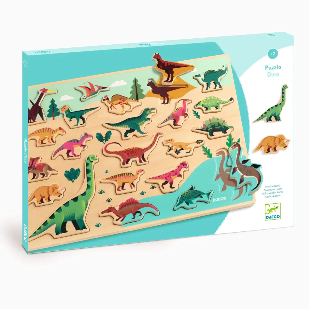 [DJ01832] Puzzlo Dino 22pcs