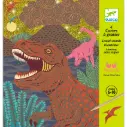 Cartes a gratter - le regne des dinosaur