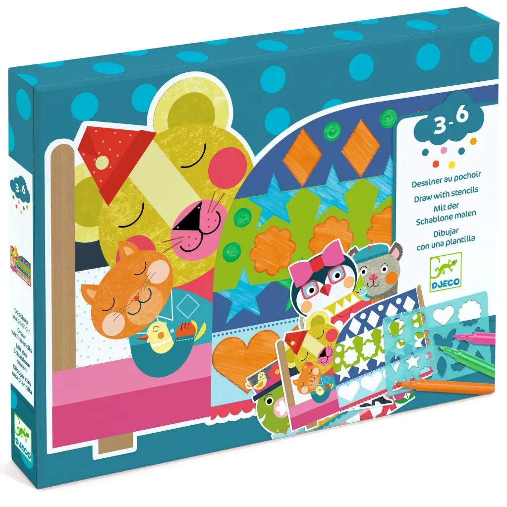 [DJ09888] Dessiner au pochoir - Normé mais drôle