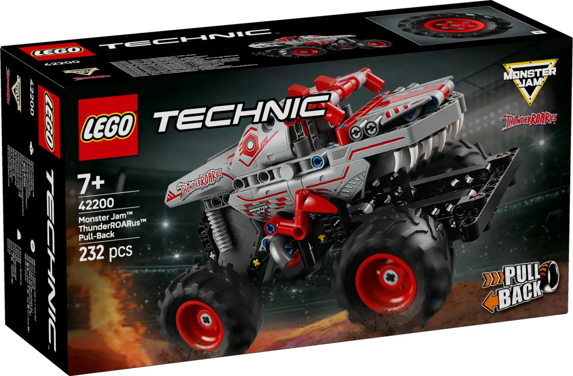 Lego Technic - Monster Jam™ ThunderROARus™ à rétrofriction