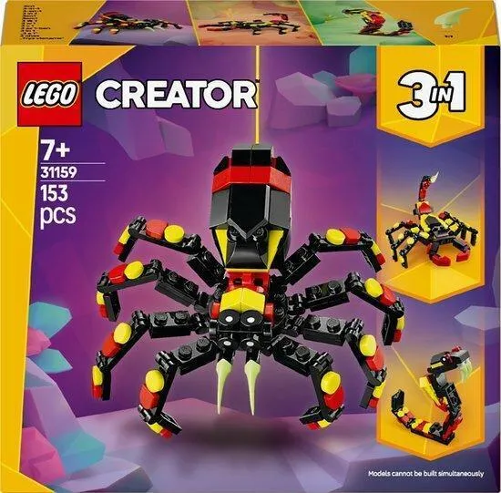 [31159] Lego Creator 3-in-1 -Wilde dieren: Spannende spin