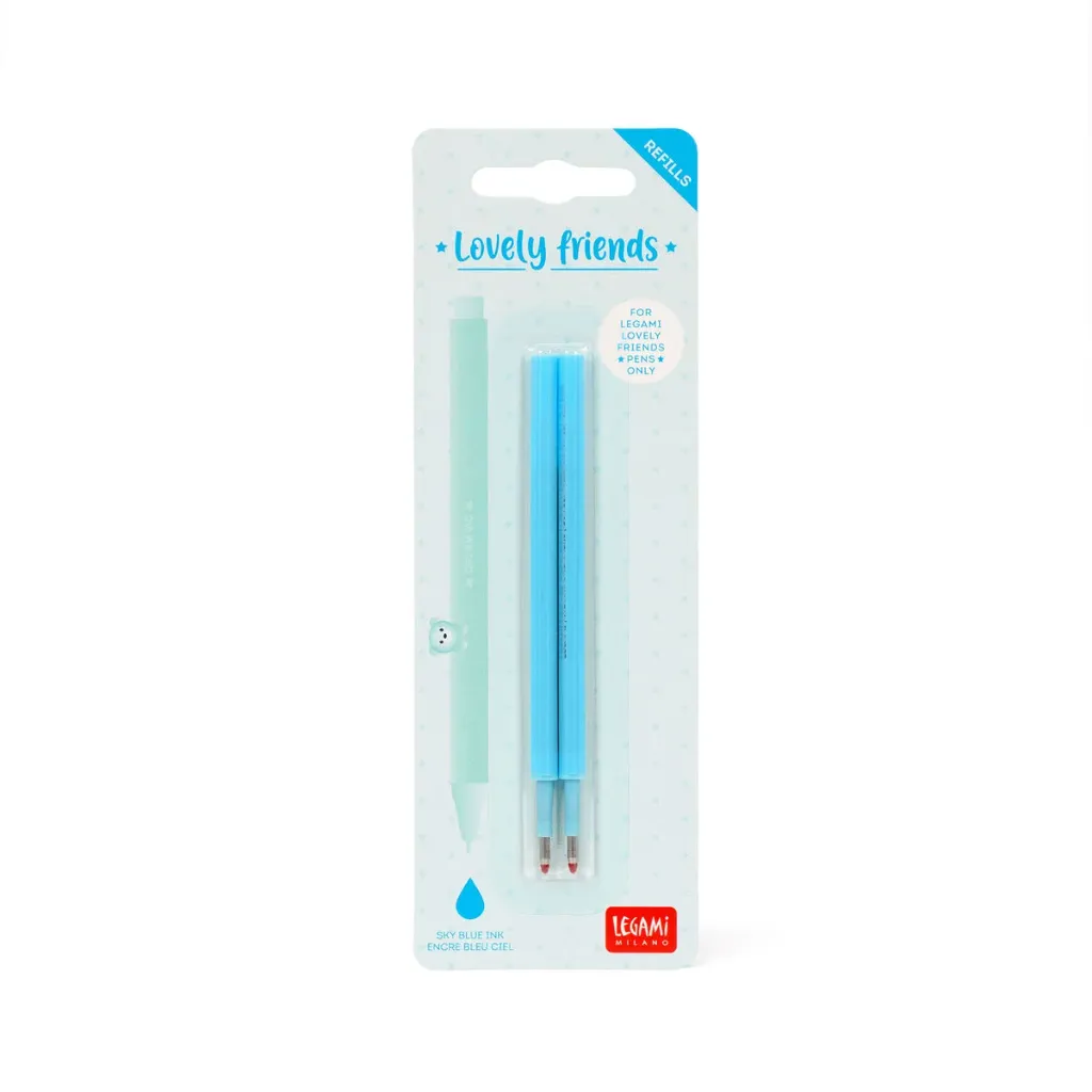 Legami Lovely Friends - Refills Sky Blue