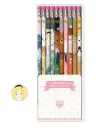 10 crayons à papier - Lucille
