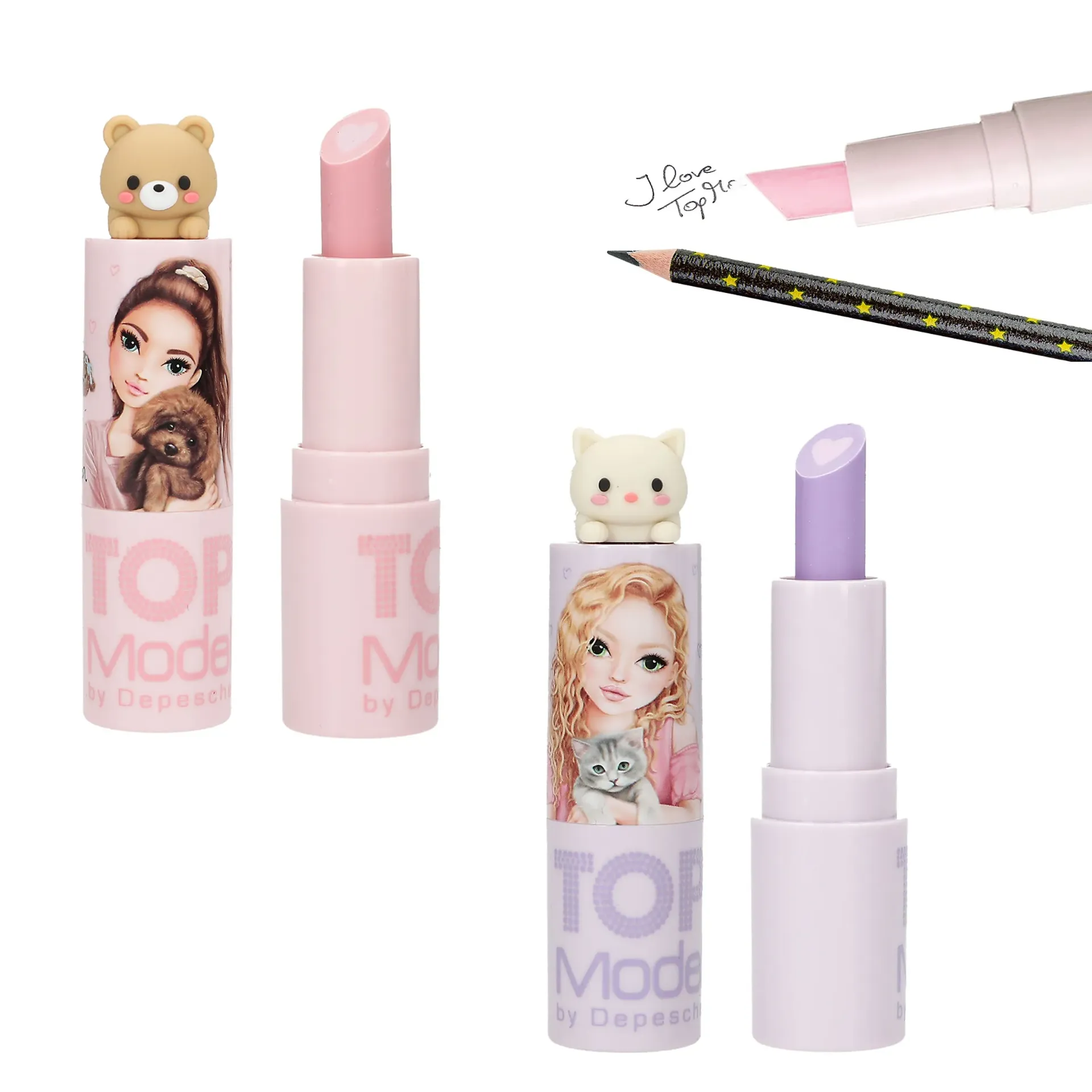 [13362] TOPModel - Gomme rouge à lèvres assortiment