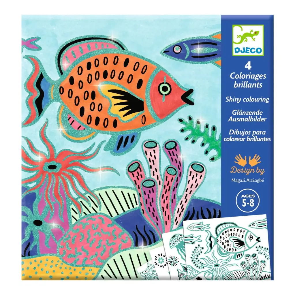 Coloriages Brillants - Sous la mer