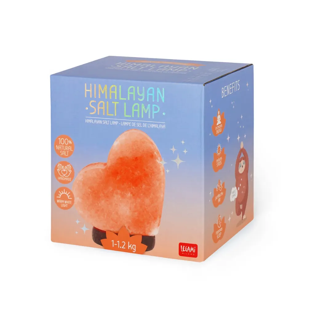 [HSL0004] Legami Himalayan Salt Lamp - Heart