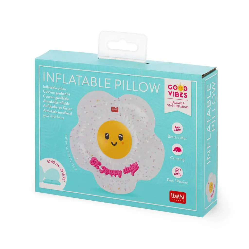 [IP0011] Legami - Inflatable Pillow - Daisy