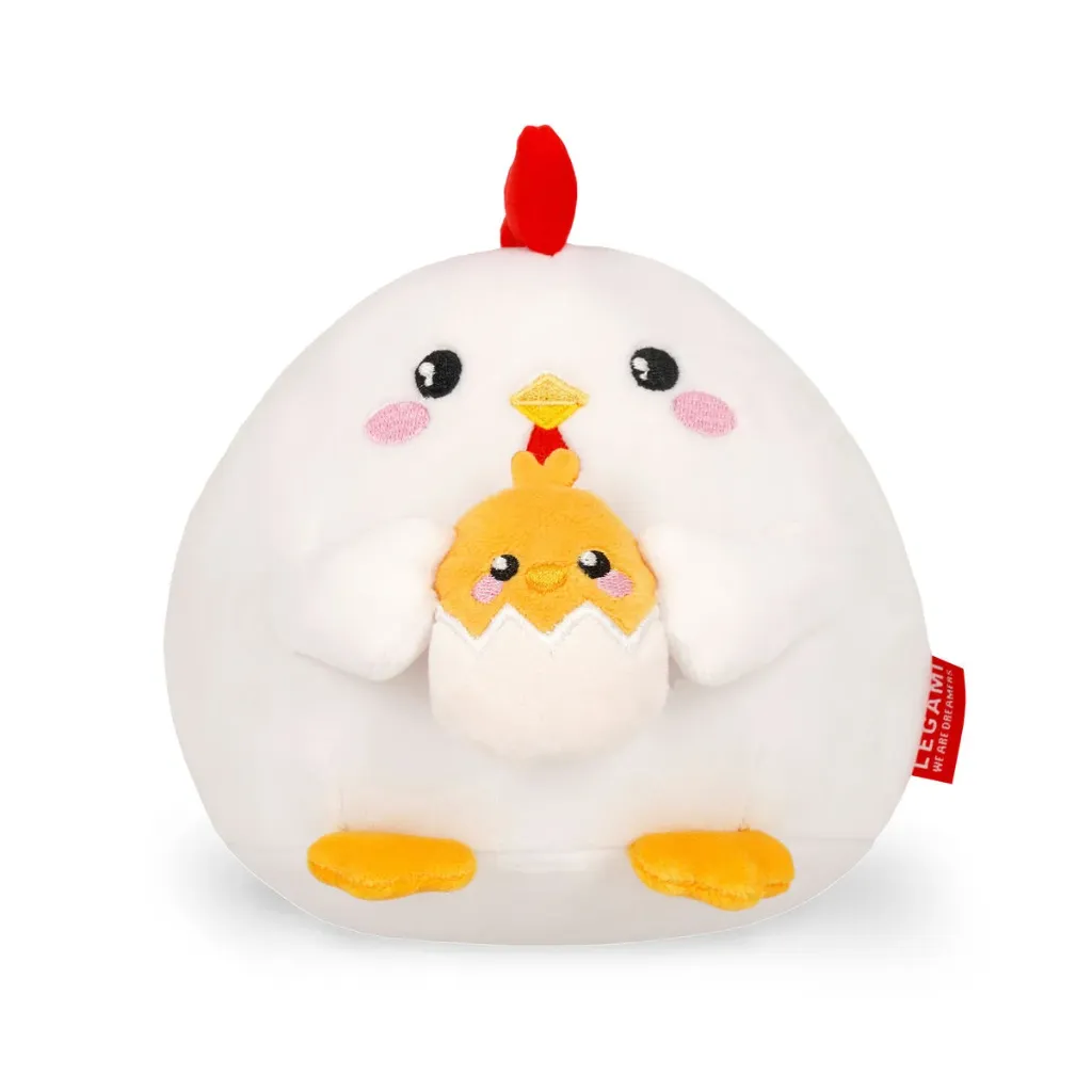 [MSC0011] Legami Mini Super Soft - Hen "I care a lot"