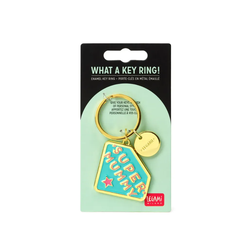 Legami What a key ring! - Super Mummy