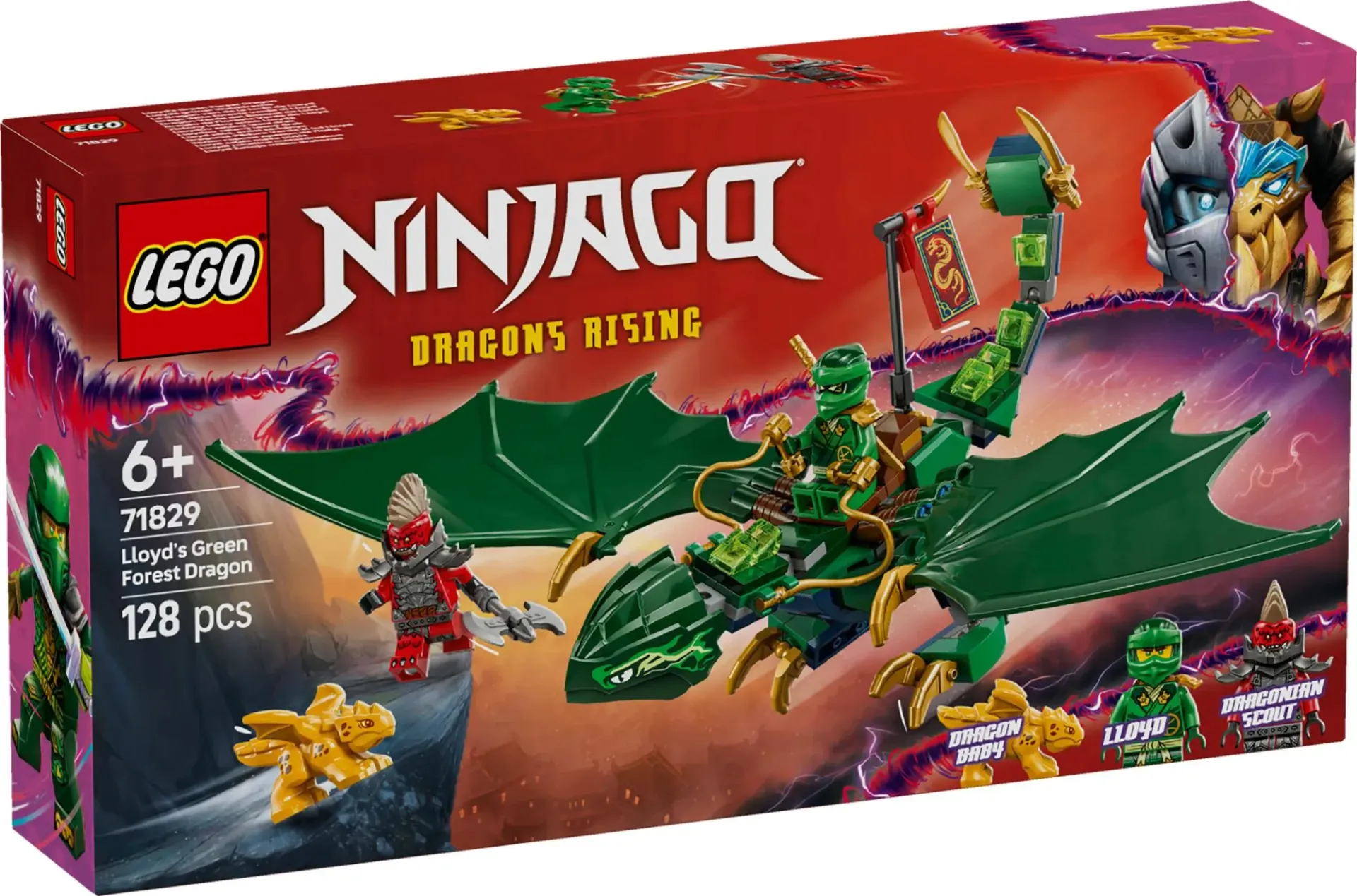 Lego Ninjago - Le dragon vert de la forêt de Lloyd