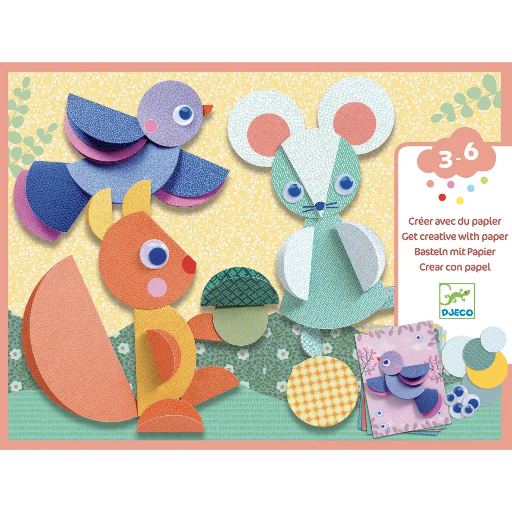 [DJ09056] Créer avec du papier - Ronds et ronds