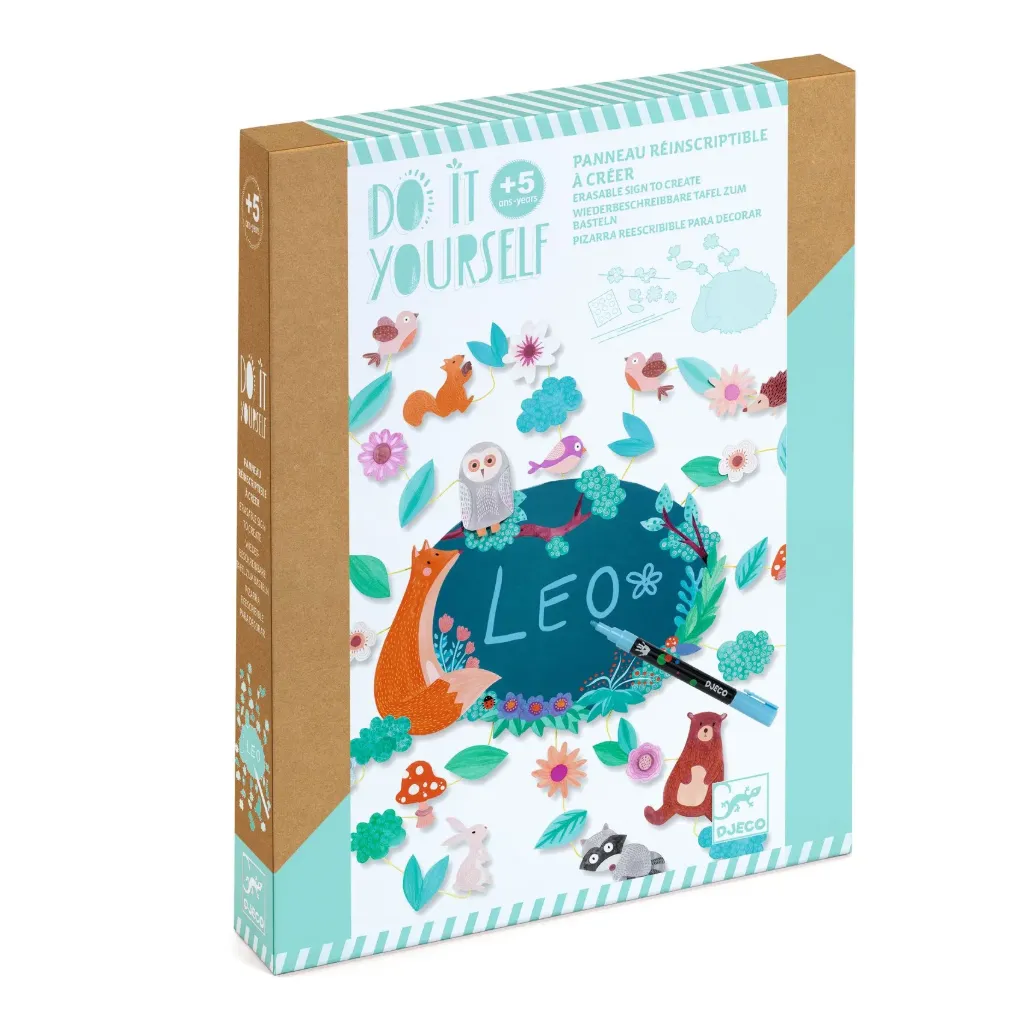 [DJ07917] DIY - Panneau réinscriptible à créer - Dans les bois