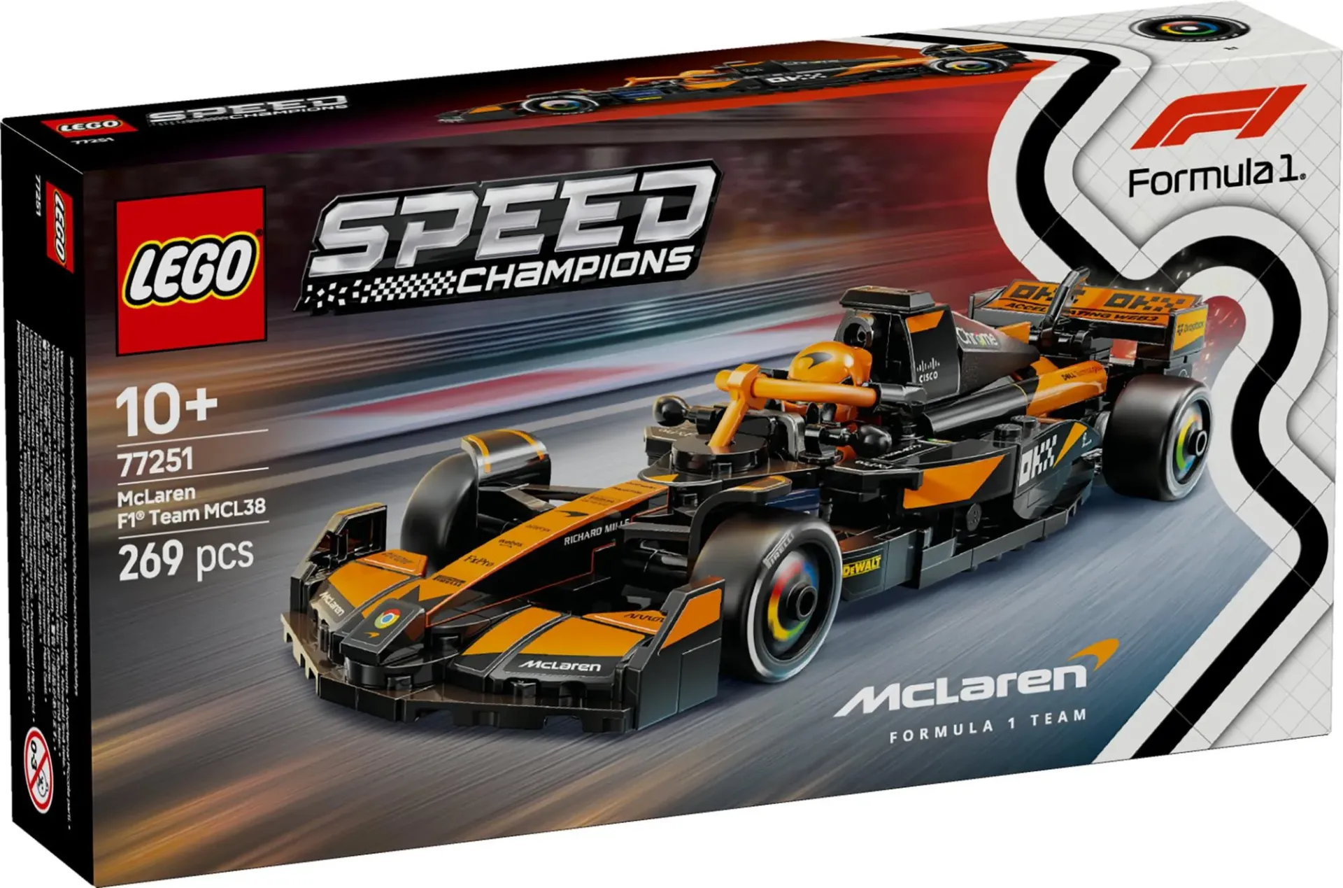 Lego Speed Champions - McLaren F1® Team MCL38 racewagen
