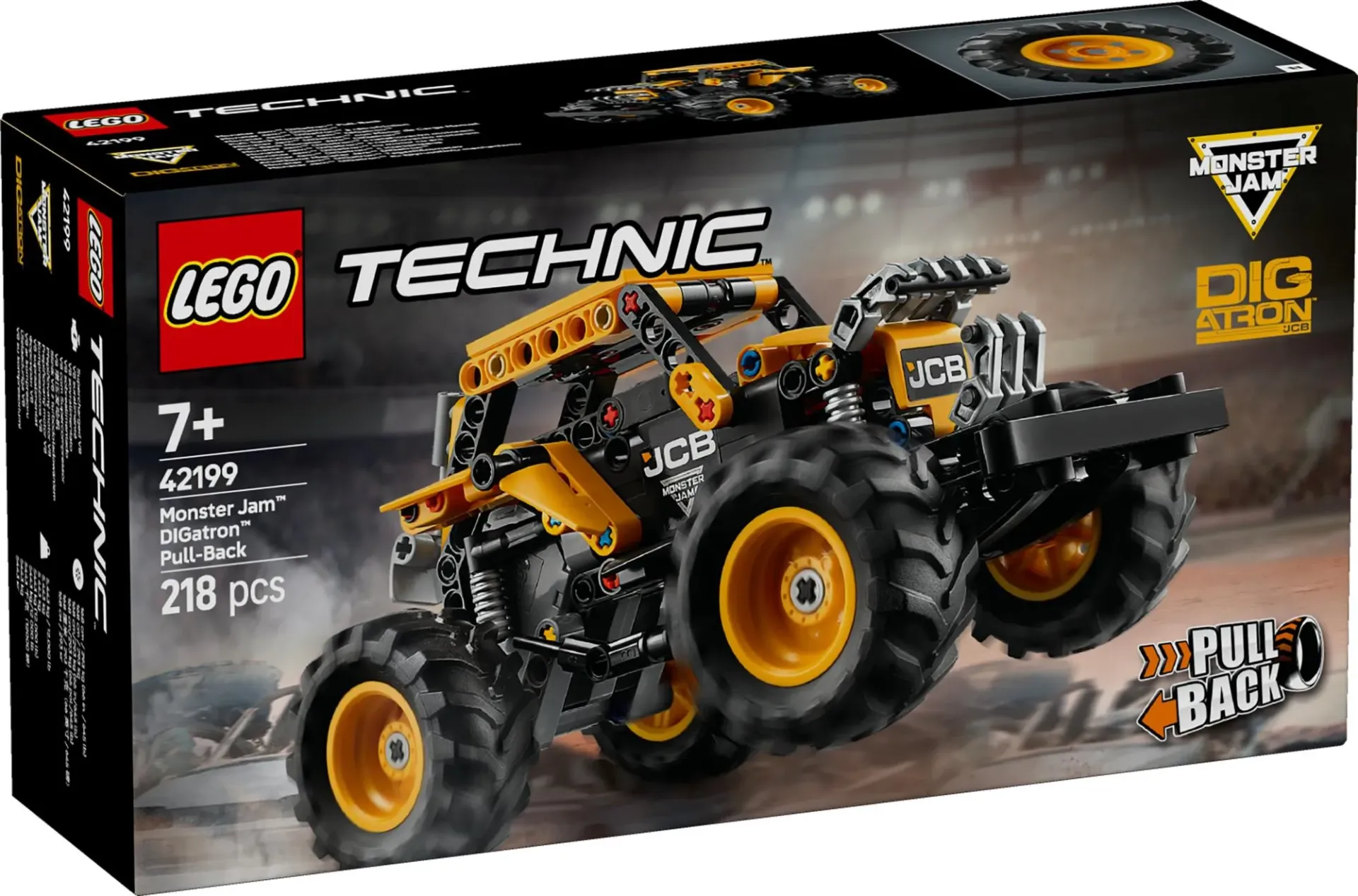 Lego Technic - Monster Jam™ DIGatron™ pull-back