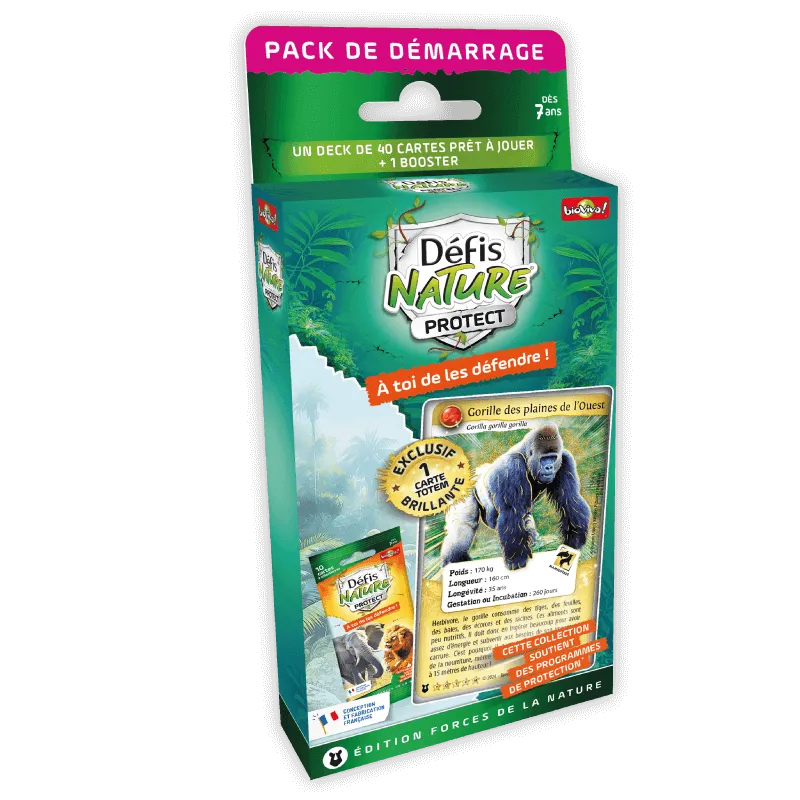 Défis Nature Protect - Pack de démarage: Gorille des plaines de l'ouest