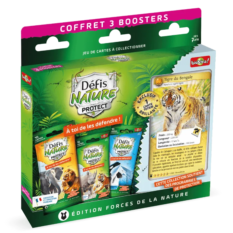 Défis Nature Protect - Coffret 3 boosters