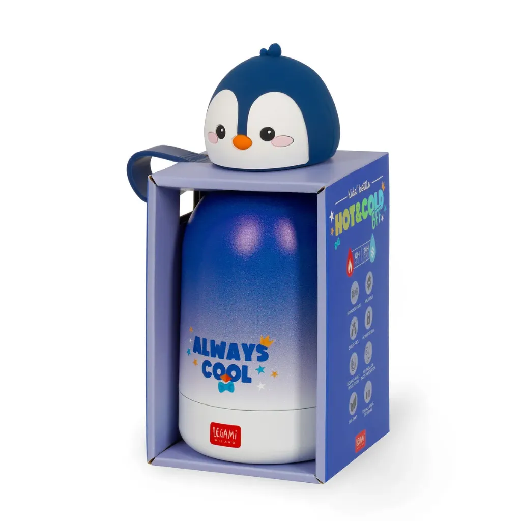 [KSSB0007] Legami Kids Bottle - Penguin