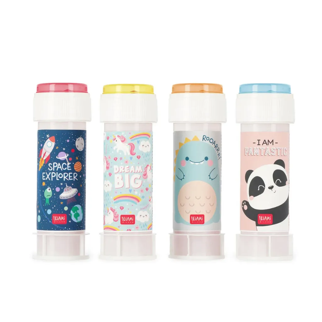 [SB0001] Legami Bubble Bubble - Bulles de savon assortiment