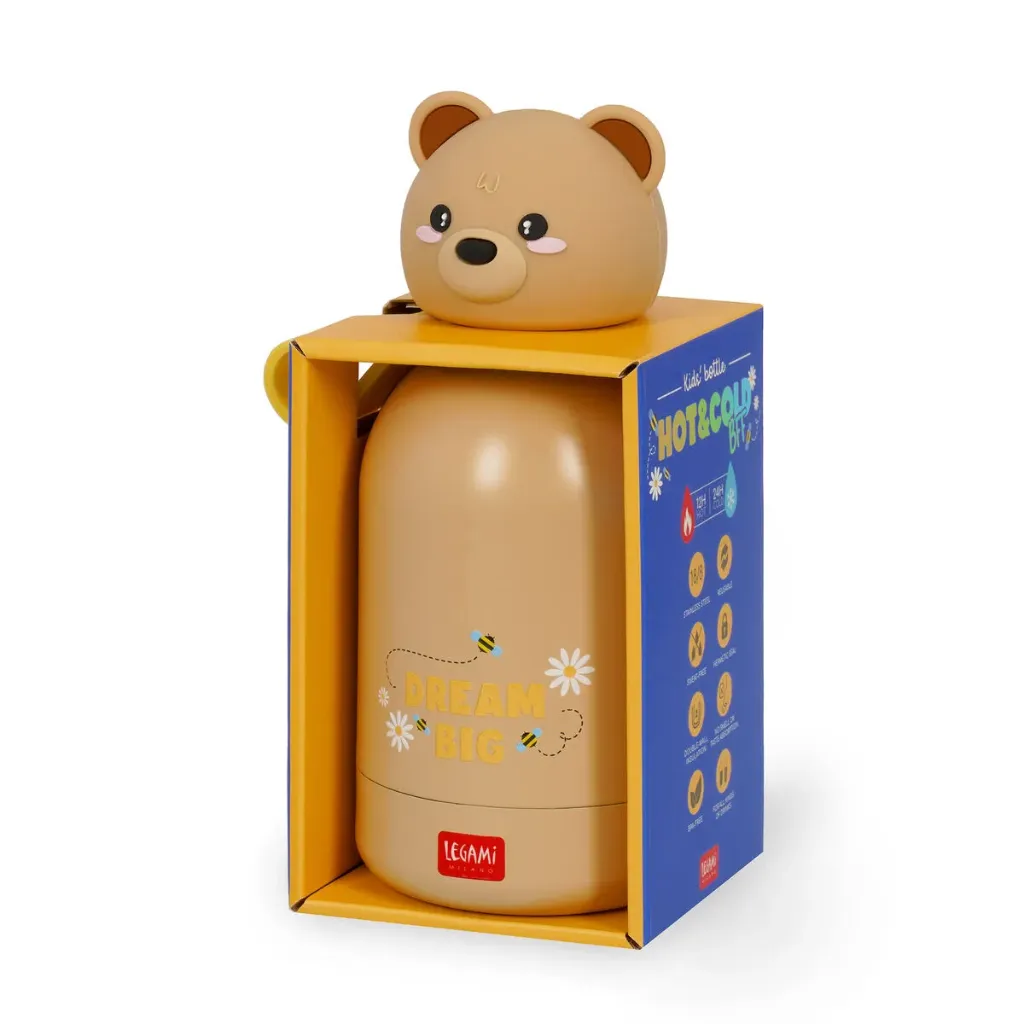 [KSSB0006] Legami Kids Bottle - Bear