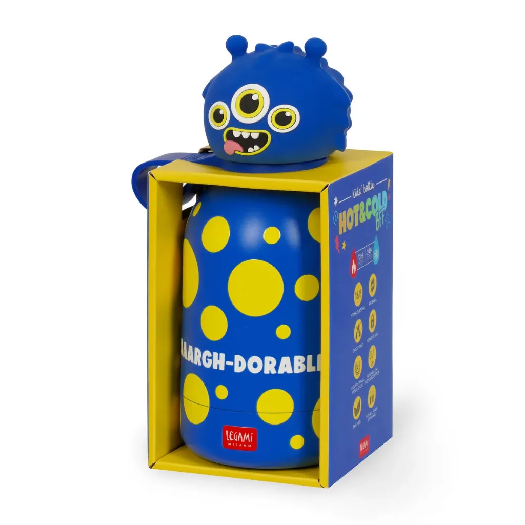[KSSB0002] Legami Kids Bottle - Monster