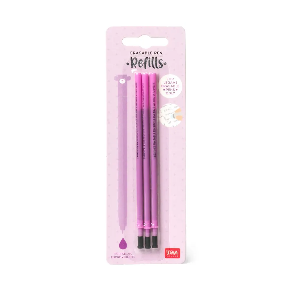 Legami Erasable Pen - Refills Violette