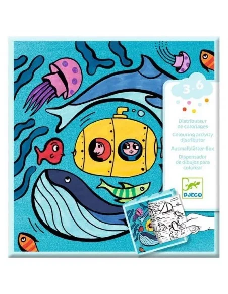 Distributeur de coloriages - Océan