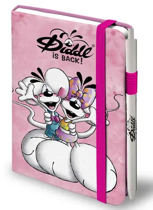 [DID10014] Diddl - Carnet + Stylo A6